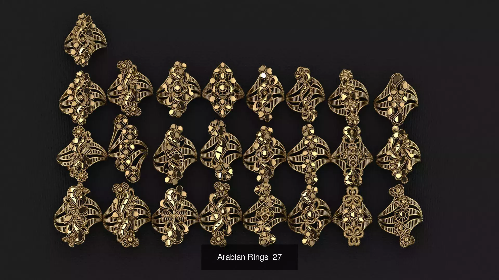 Fusion All in One Middle east Rings collection _26