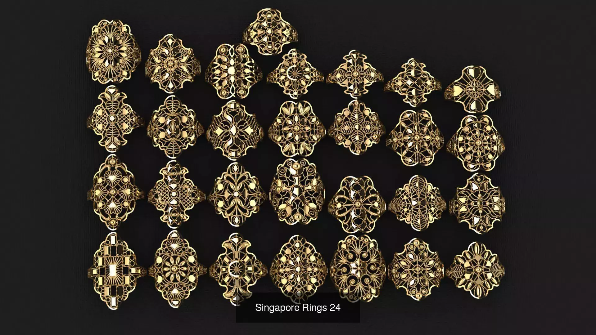 Fusion All in One Middle east Rings collection _23