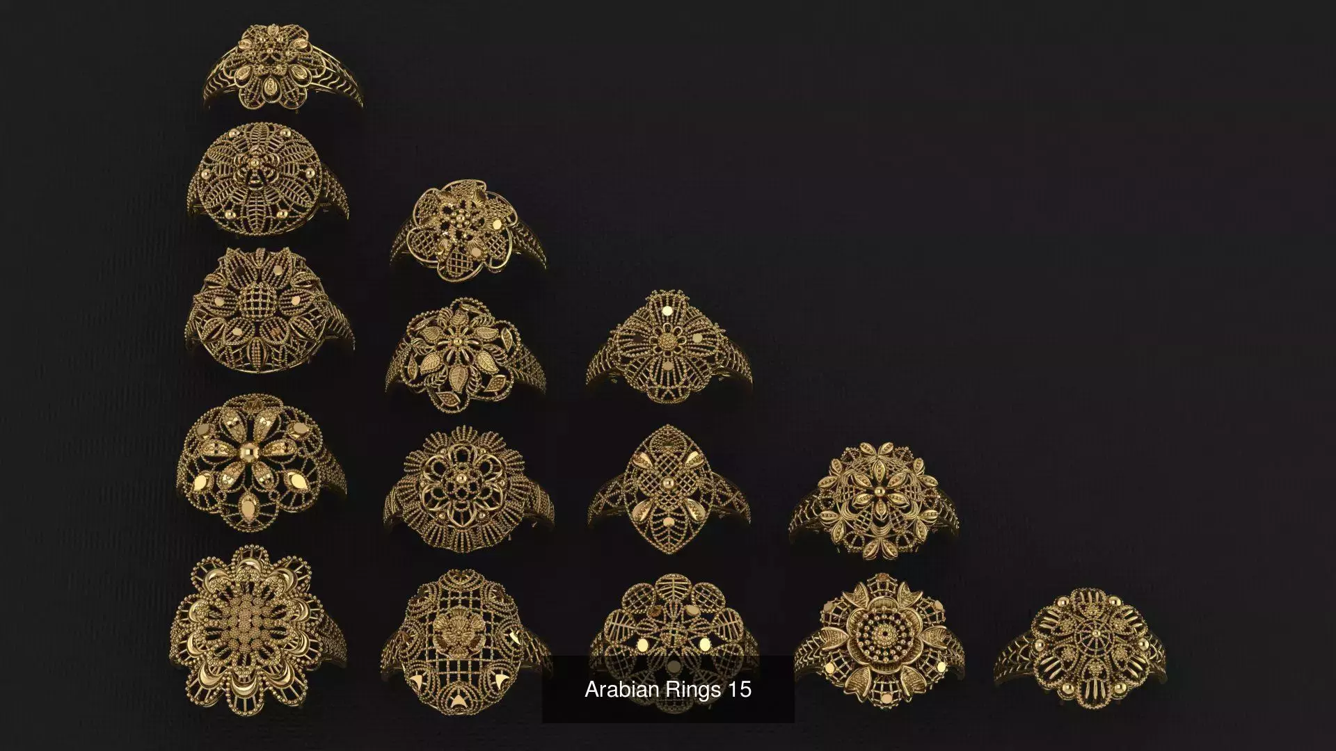 Fusion All in One Middle east Rings collection _15