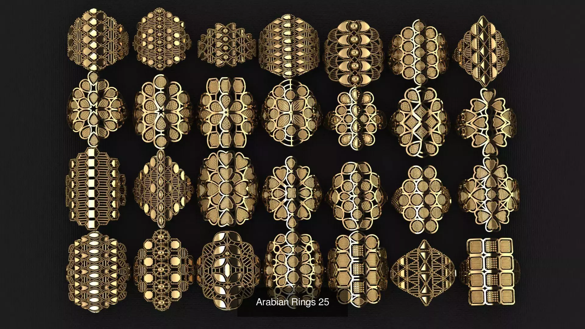 Fusion All in One Middle east Rings collection _24