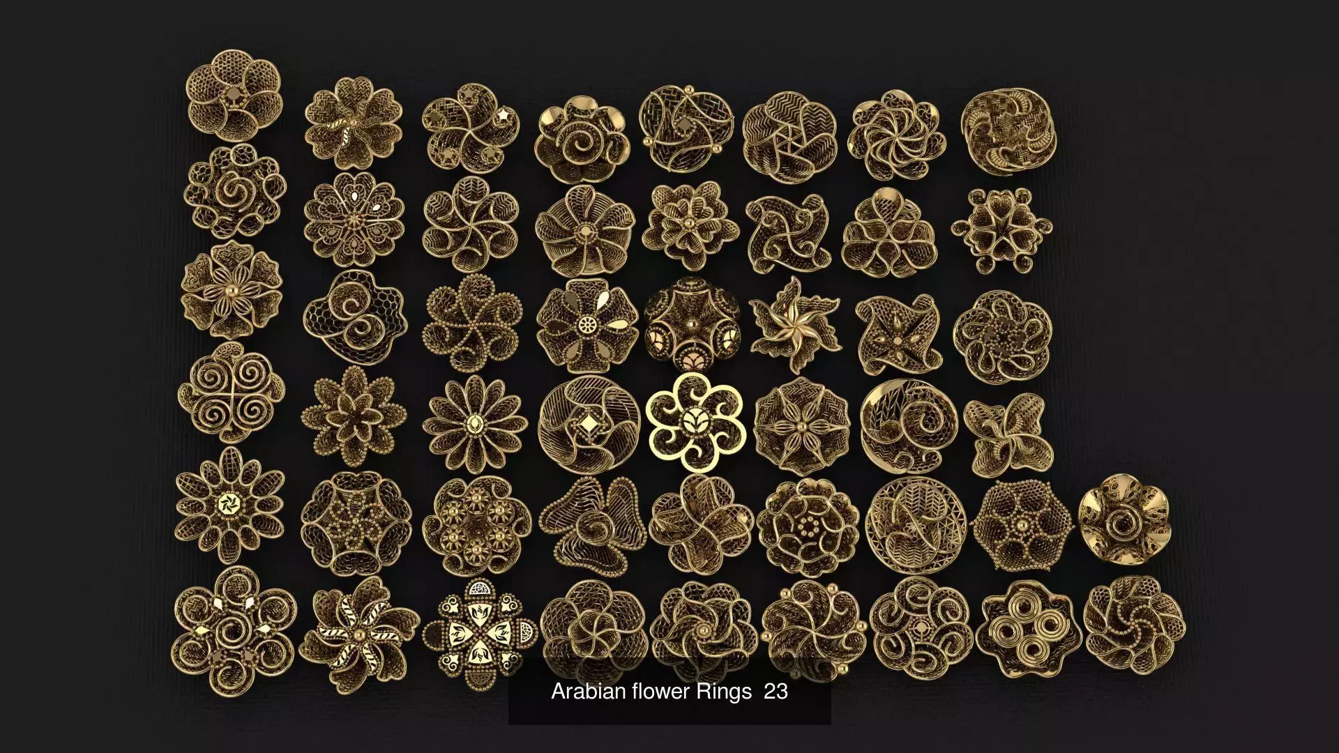 Fusion All in One Middle east Rings collection _22