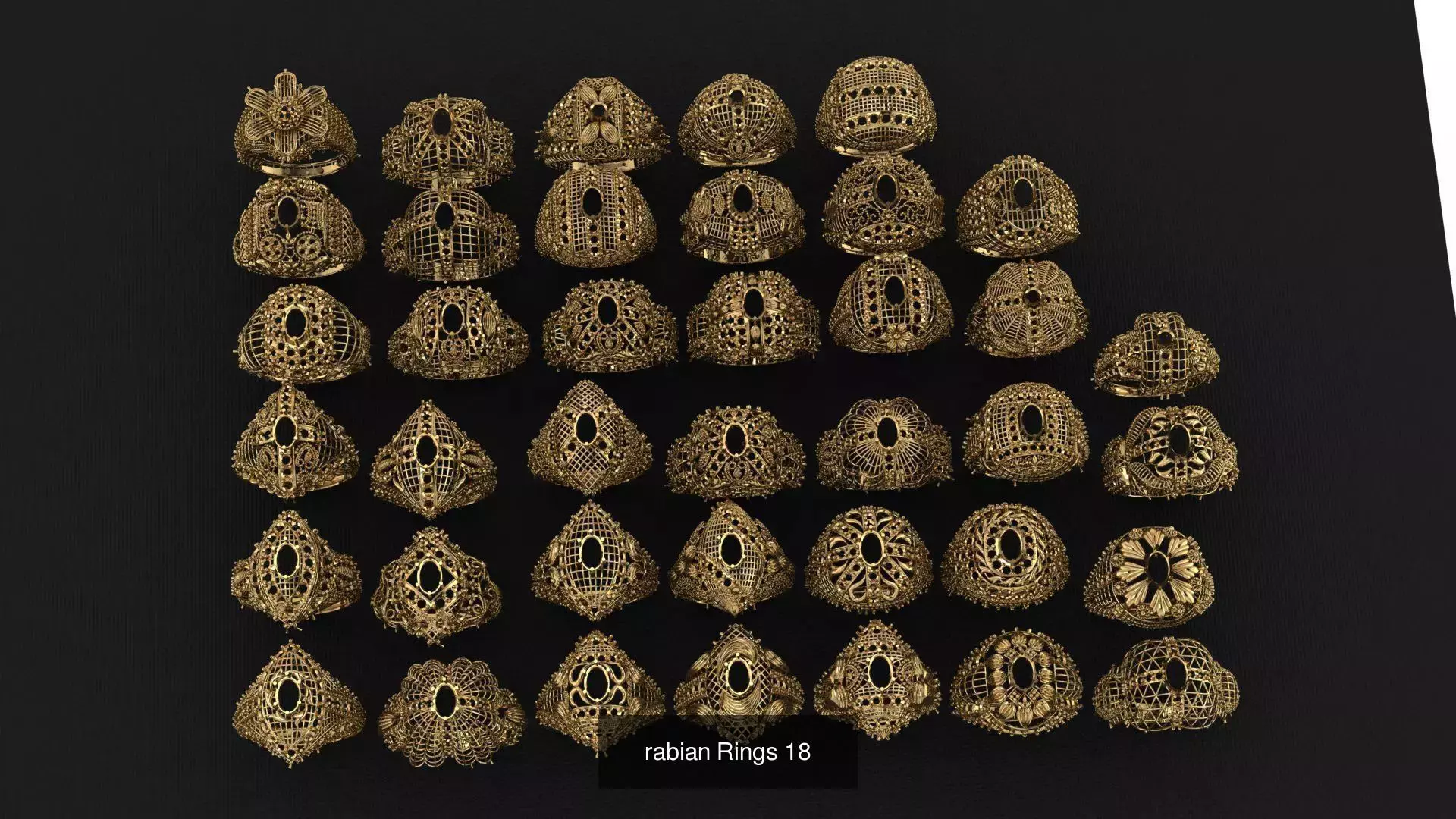 Fusion All in One Middle east Rings collection _18