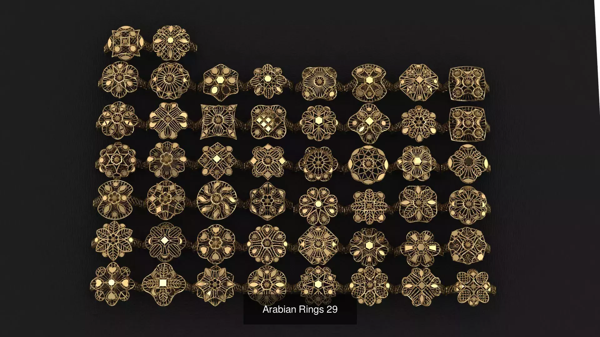 Fusion All in One Middle east Rings collection _28