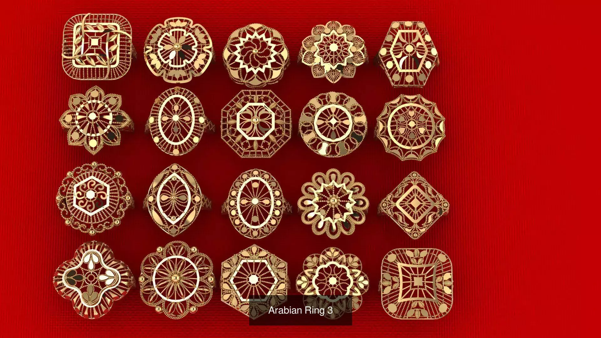 Fusion All in One Middle east Rings collection _5