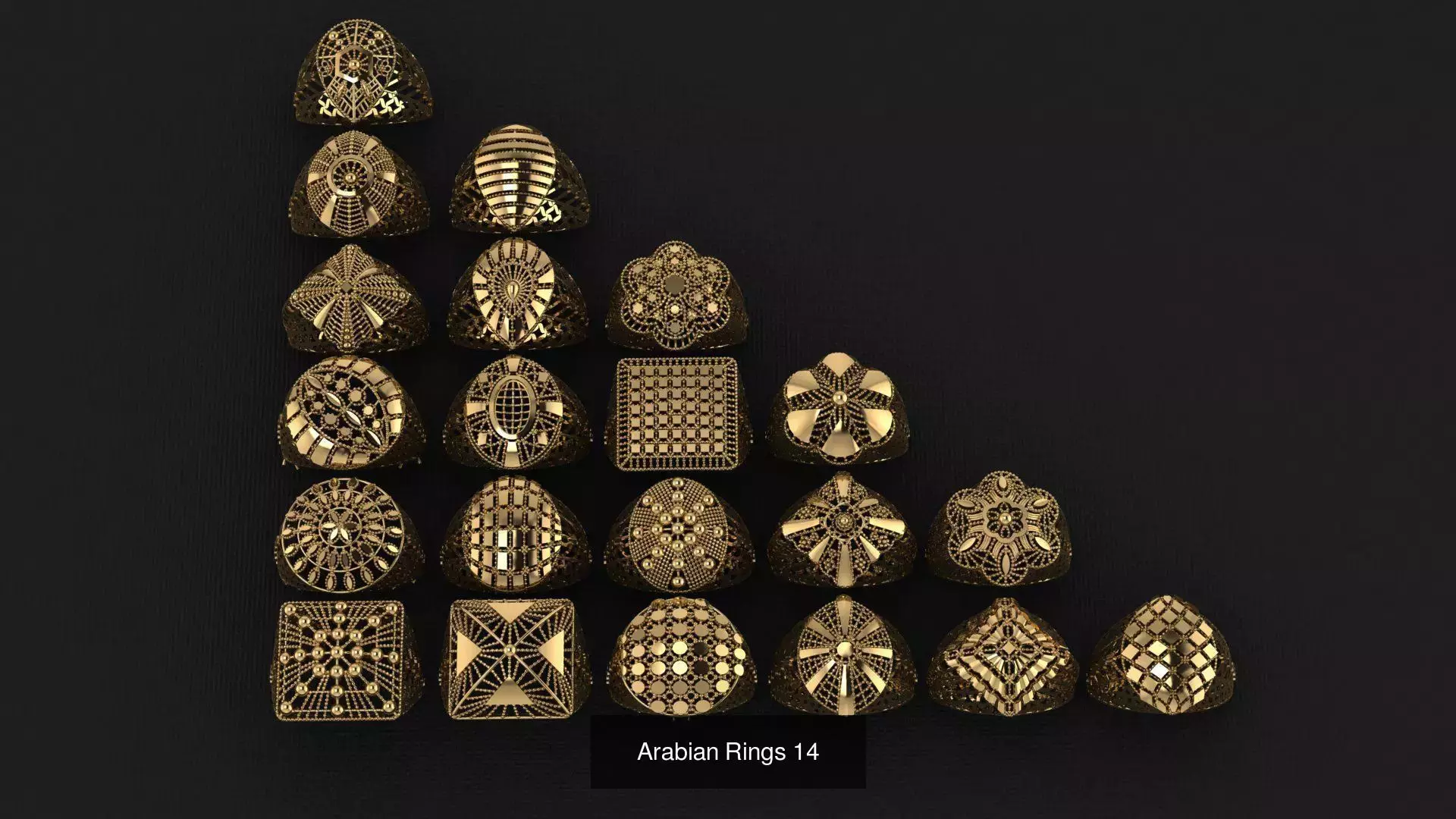 Fusion All in One Middle east Rings collection _14