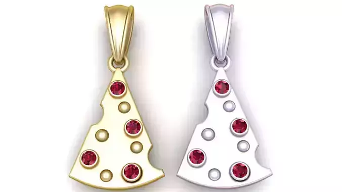 gold tree pendant 3d printable model 3D print model gold tree pendant 3d printable model 3D print model