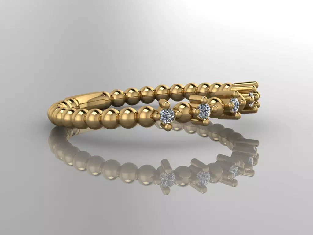 Ultra Light Ring 051 3D print model_3