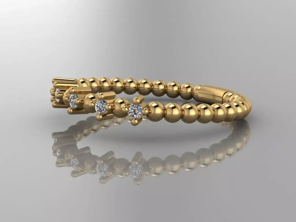 Ultra Light Ring 051 3D print model_4