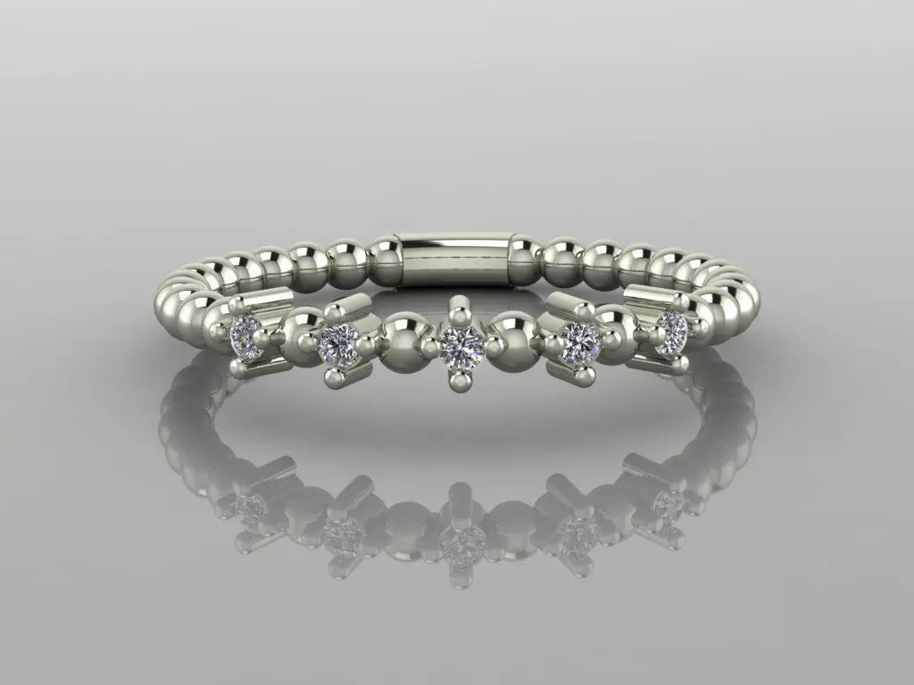 Ultra Light Ring 051 3D print model_2