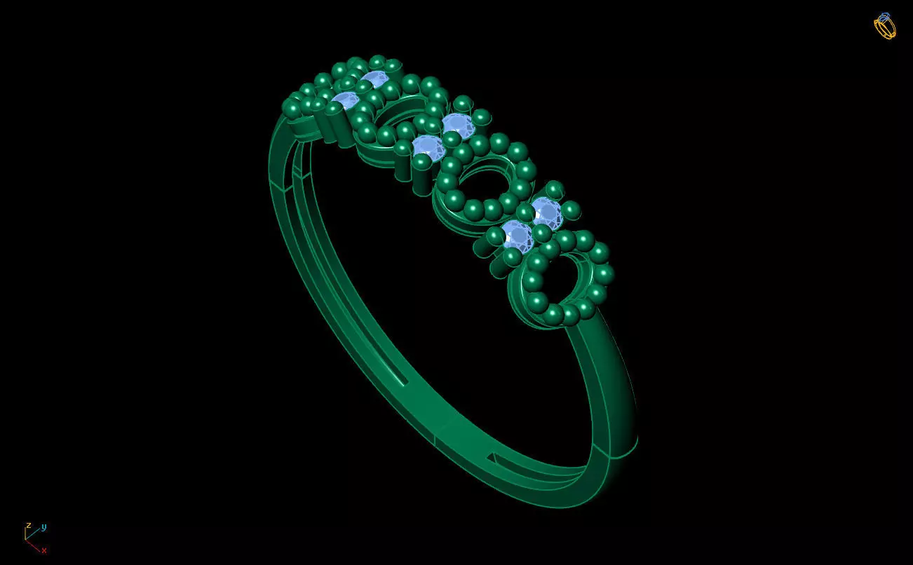 Ultra Light Ring 052 3D print model_8