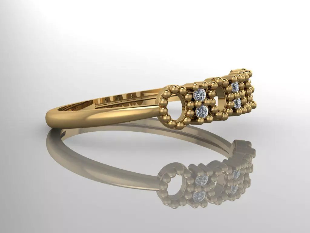 Ultra Light Ring 052 3D print model_3