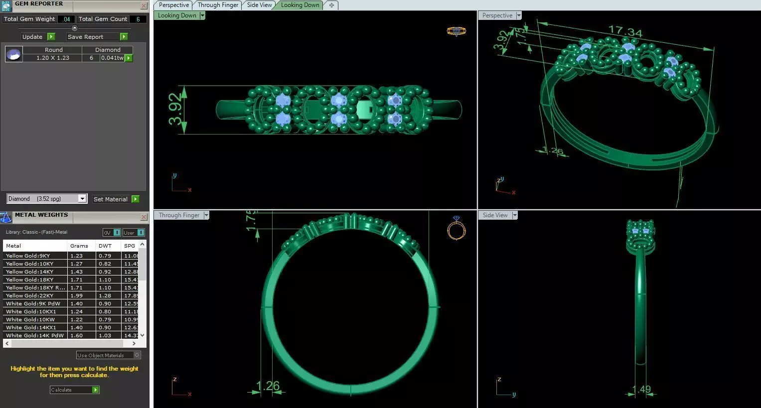 Ultra Light Ring 052 3D print model_5