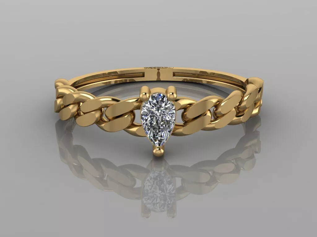 Ultra Light Ring 054 3D print model