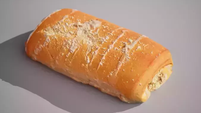 Low -Poly Sweet Pastries Game ready model 4K triangles PBR