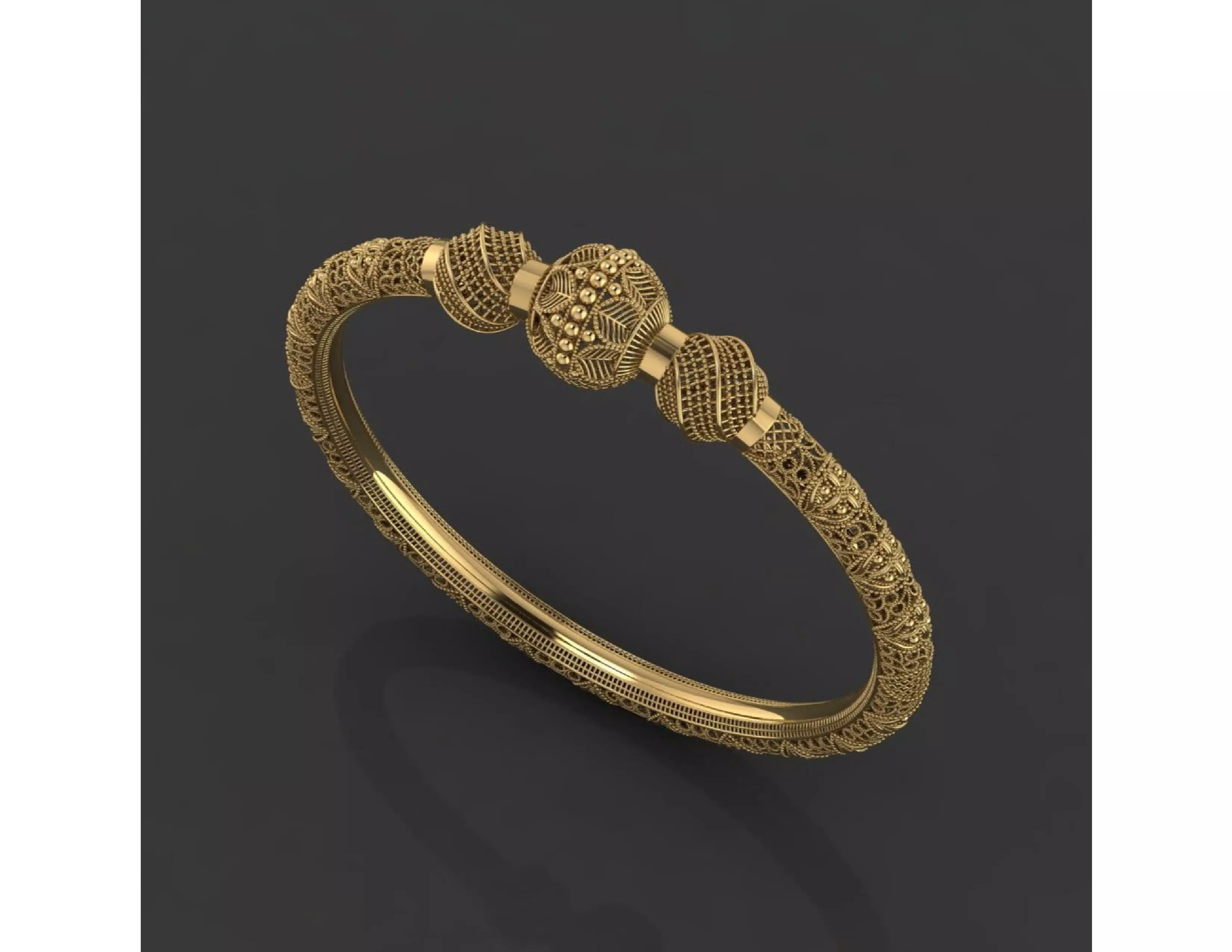 fusion bangles moo karra indian  4 3D print model_0