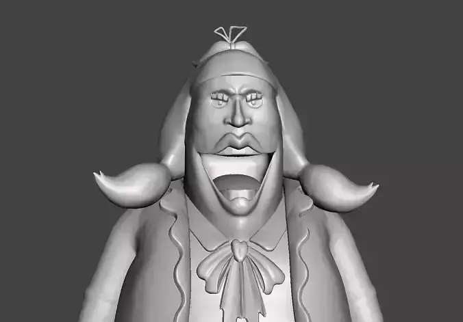 Charlotte Chiffon 3D Model