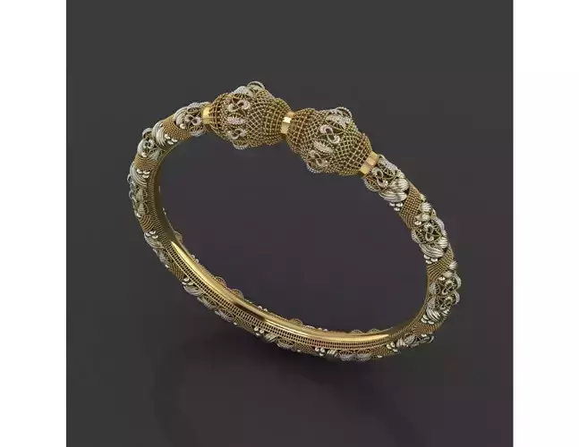 fusion bangles moo karra indian  27 3D print model