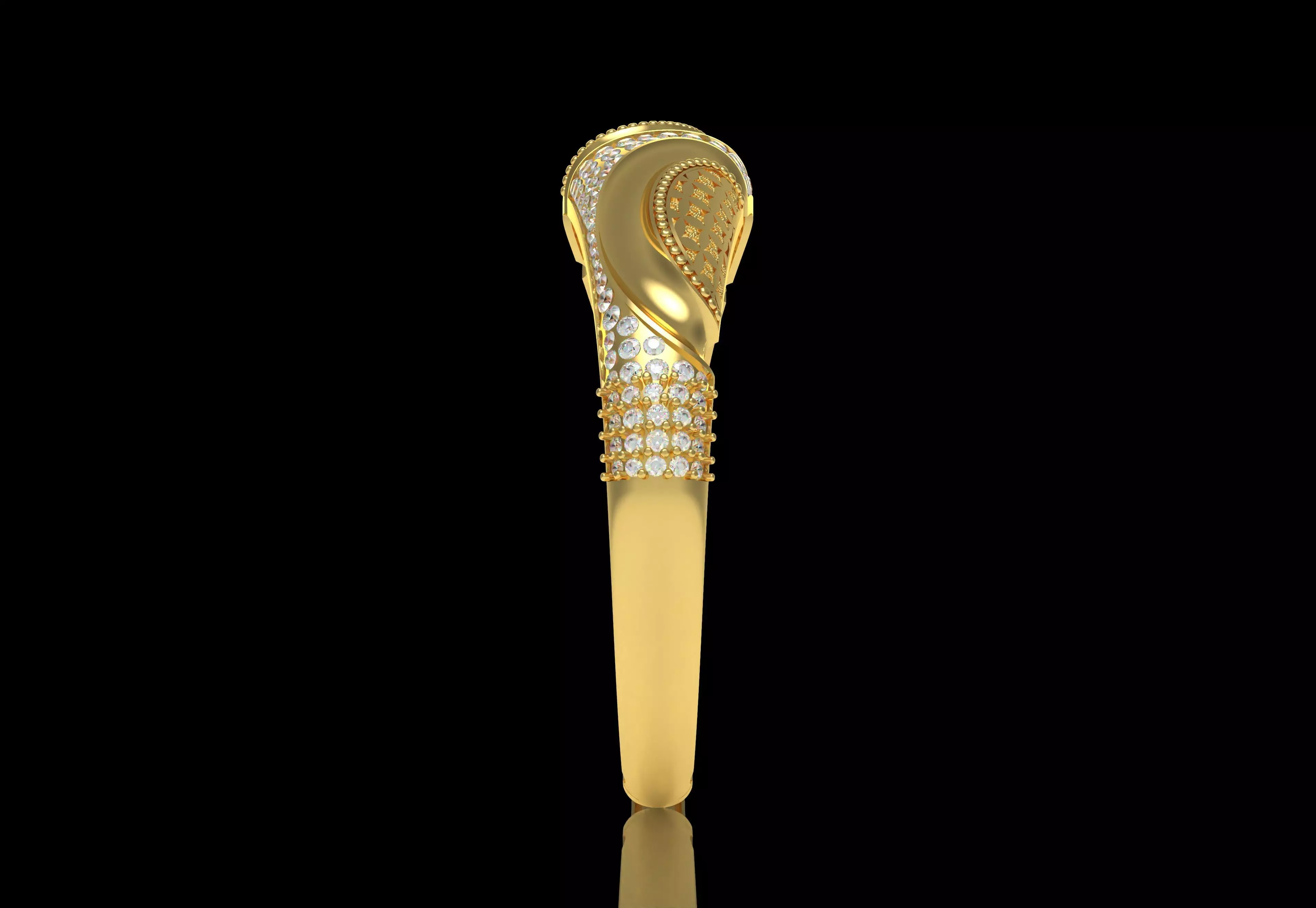 Art Deco Bracelet 47 3D print model_30