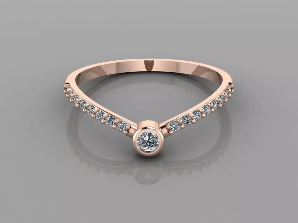 Ultra Light Ring 096 3D print model_1