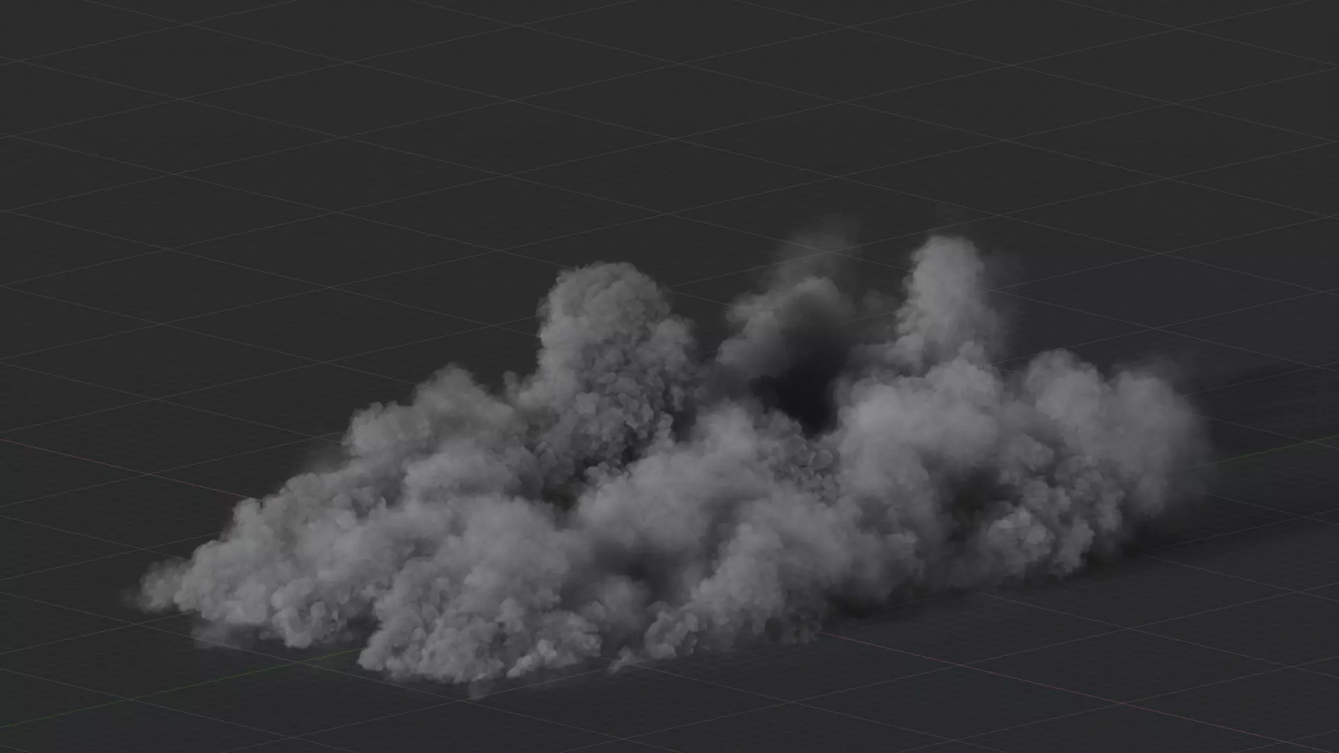 3D Large Scale Smoke Animation 3D model_25