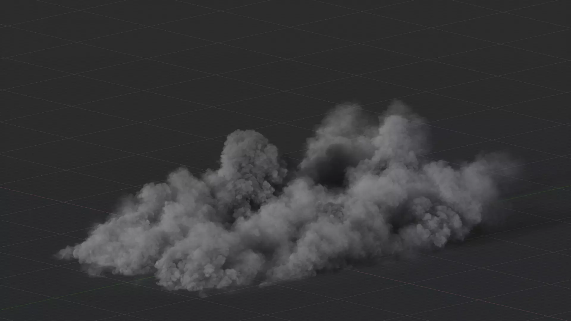 3D Large Scale Smoke Animation 3D model_9