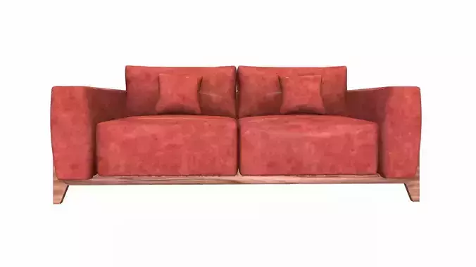 Sofa 2 Seater Leather