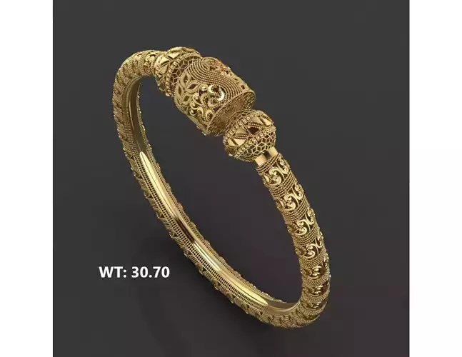 fusion bangles moo karra indian 16 3D print model