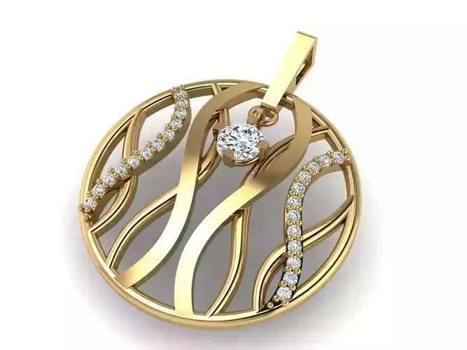 Single pendant or necklace