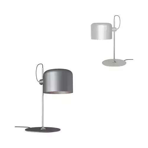 Oluce Coupe Table Lamp 3D Model 