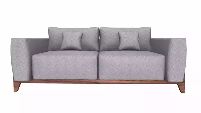 Sofa 2 Seater PBR Textured