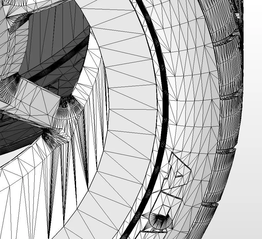 Wheel American Racing VF503 18inch for scale model 3D print model_18