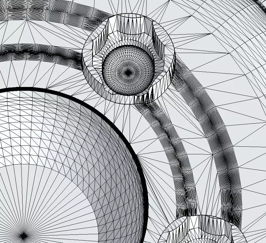 Wheel American Racing VF503 18inch for scale model 3D print model_17