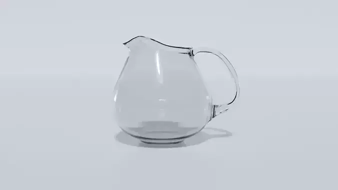Clear Glass Jug