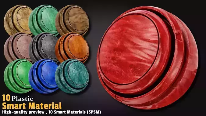 Plastic Smart Material Substance 3d Painter