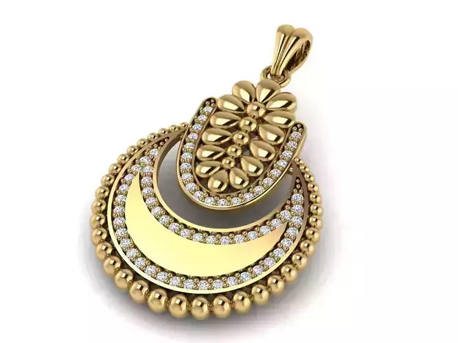 Single pendant or necklace