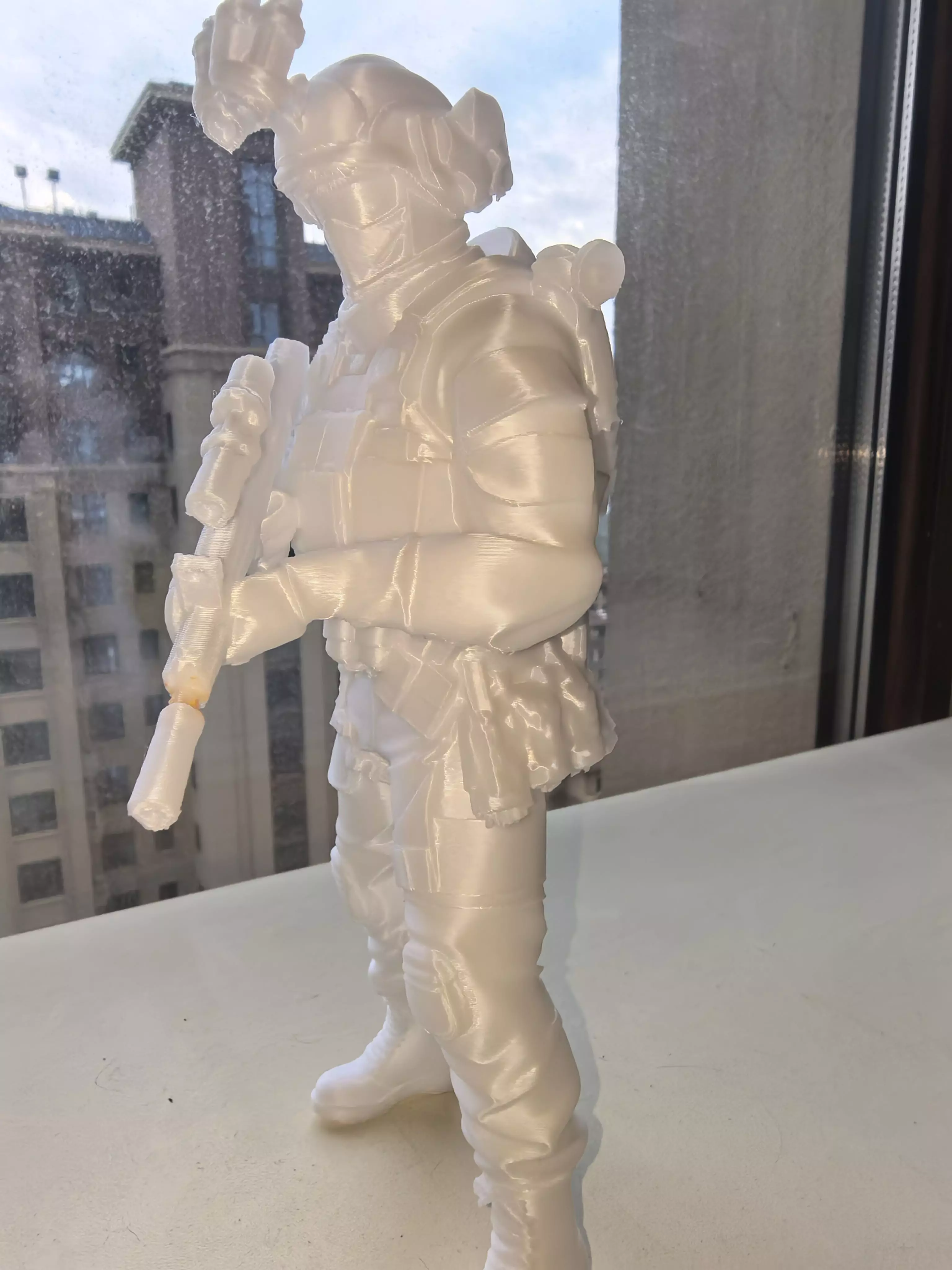 Character models of Chinese special forces 3D print model_1