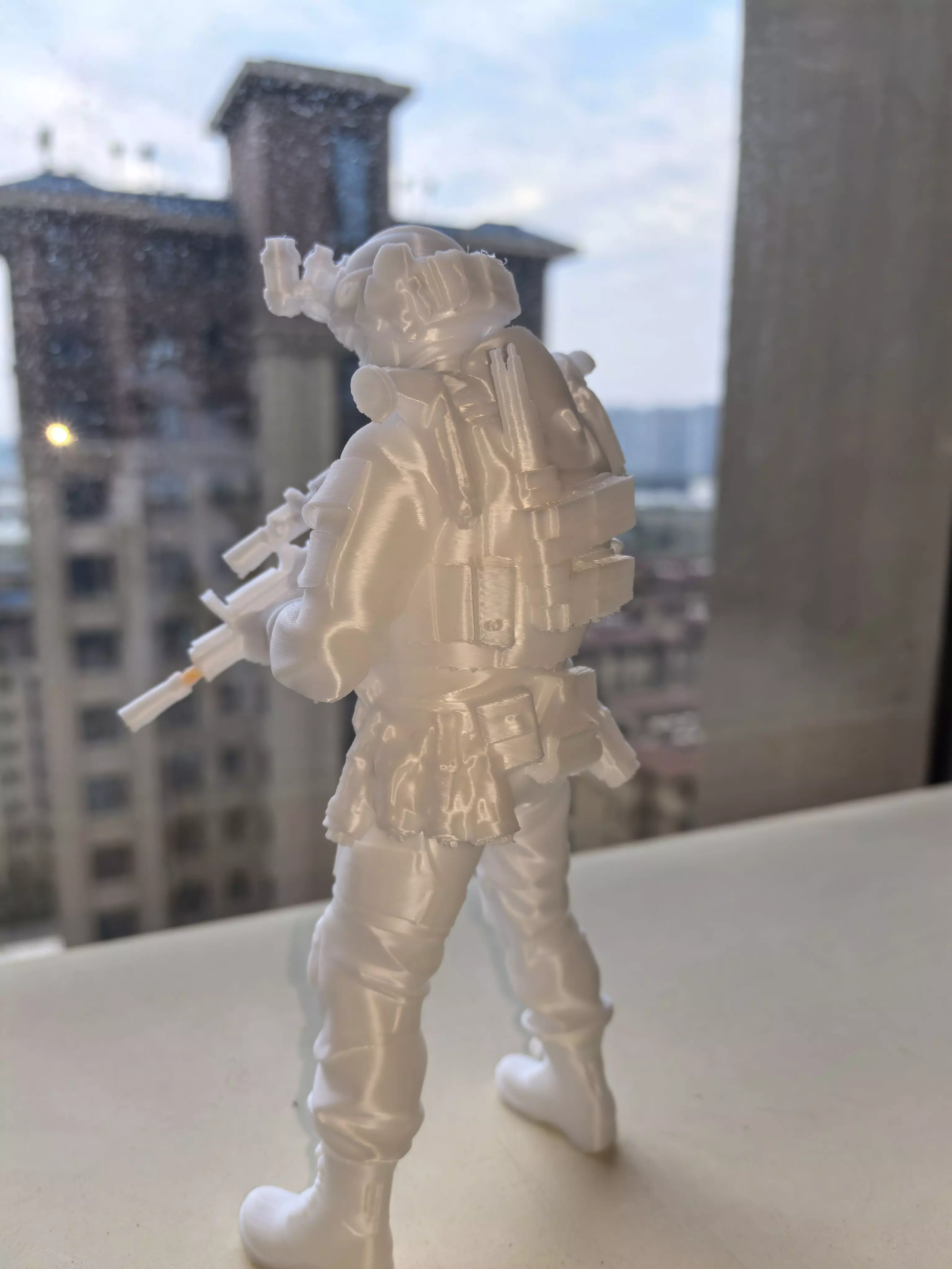 Character models of Chinese special forces 3D print model_2