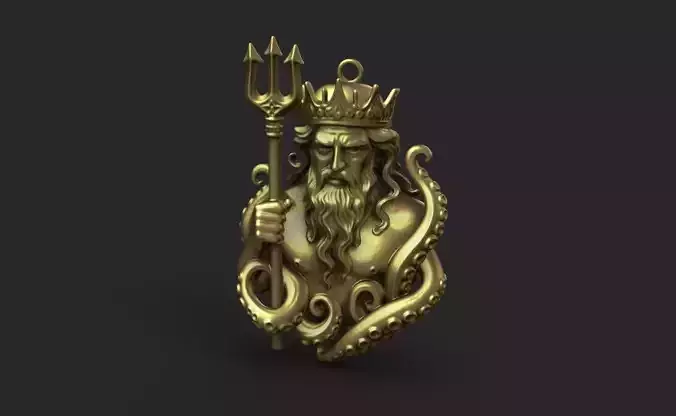 Poseidon pendant