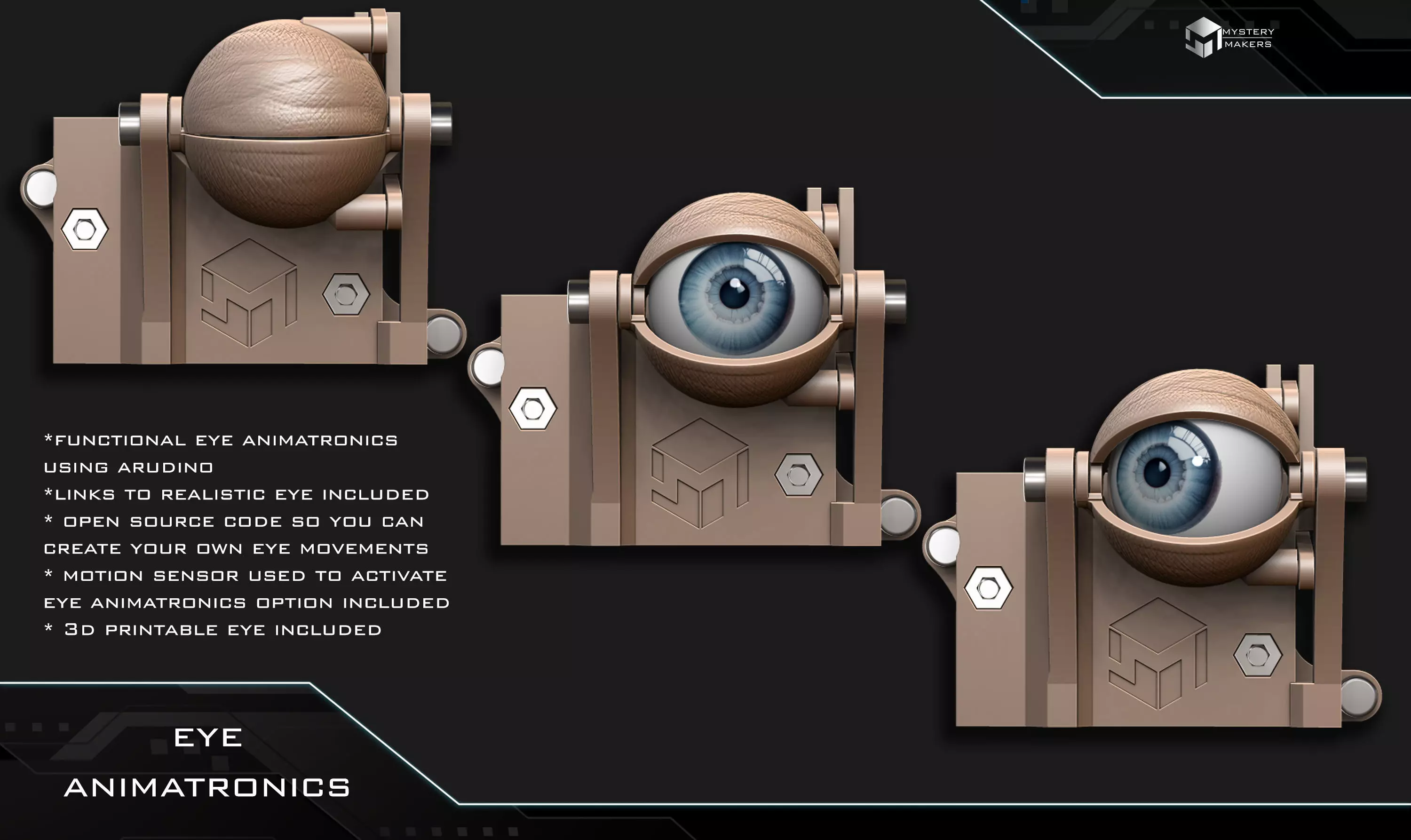 Hocus Pocus spellbook with moveable eye 3D print model_2