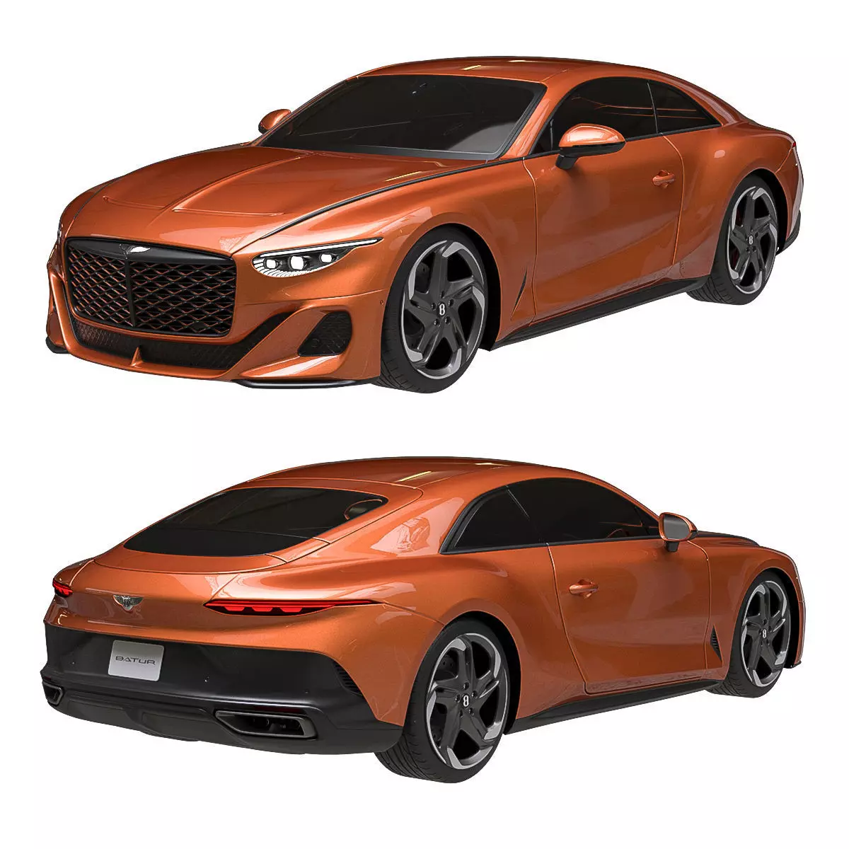 Bentley Batur fan-art 3D model