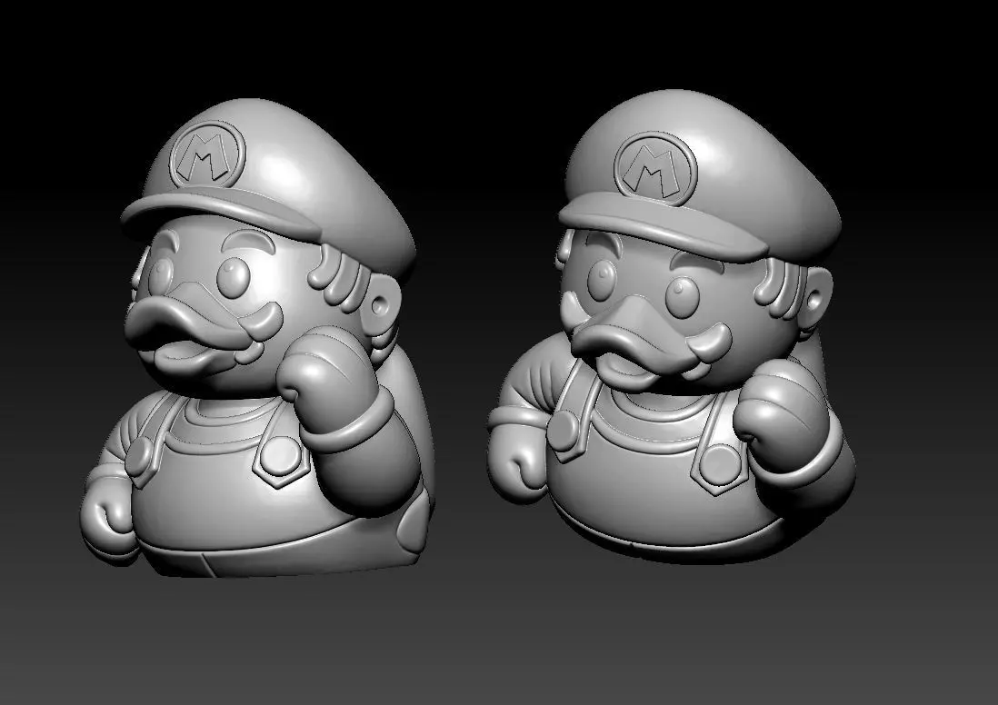 Rubber Duck - Super Mario model - 3D print 3D print model_3