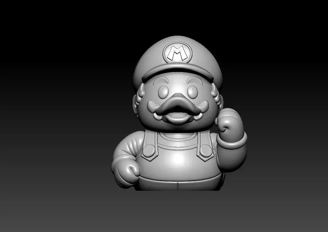 Rubber Duck - Super Mario model - 3D print 3D print model_1
