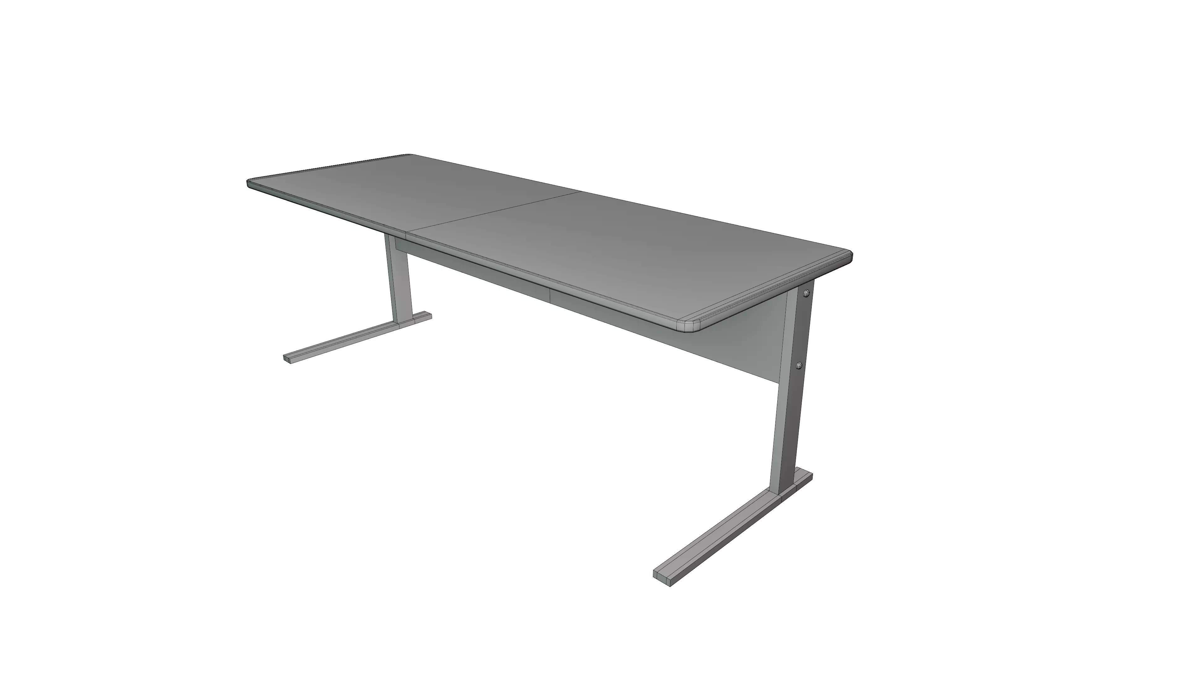 Table Low Poly Low-poly 3D model_5