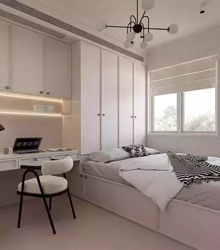 Modern Compact Bedroom 033