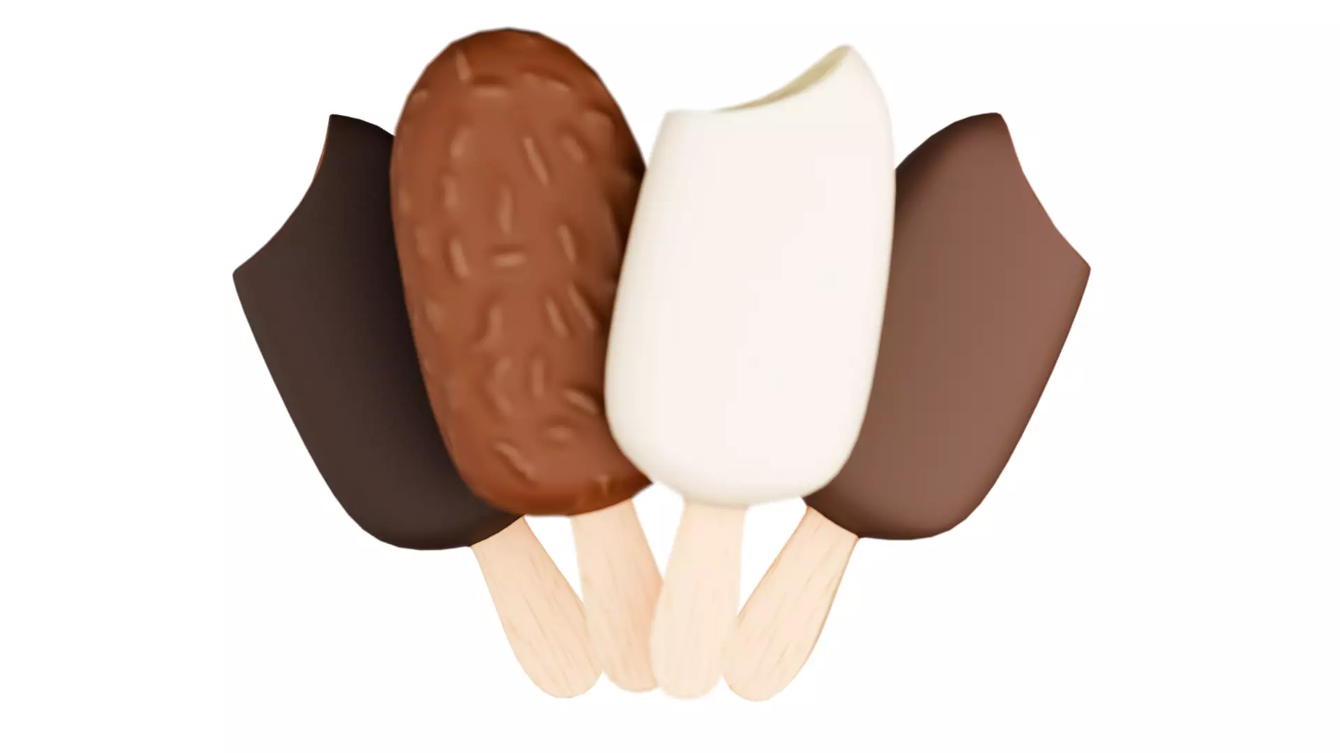 3D Ice Cream Bar 3D model