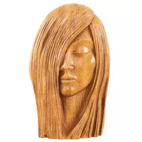 Wall decor female face