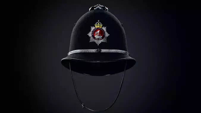 Custodian Police Helmet GTA Ready FBX OBJ BLENDER Low-poly 3D model Custodian Police Helmet GTA Ready FBX OBJ BLENDER Low-poly 3D model