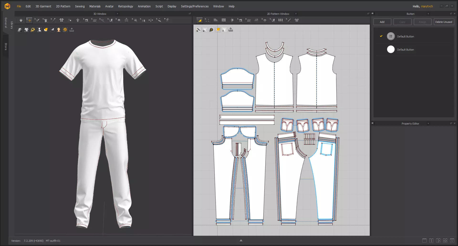 man outfit vol 01 3D model_2