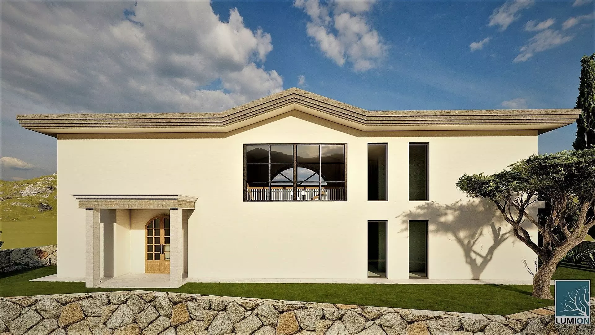 luxury villa design 3D model_14