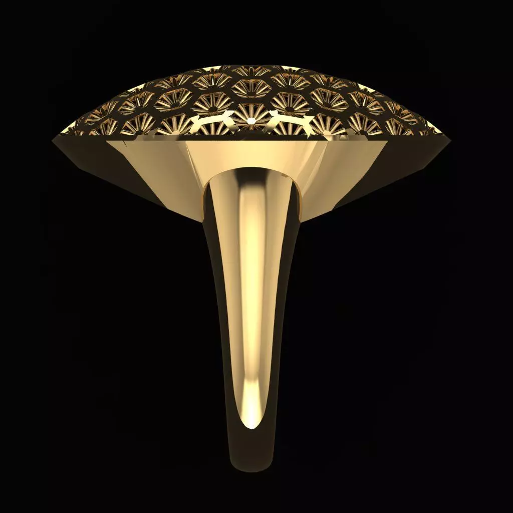 Minimalist Turkish Ring 3D print model_3